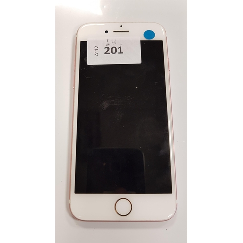 201 - APPLE IPHONE 7
IMEI 355332085200077. Apple Account locked. 
Note: It is the buyer's responsibility t... 