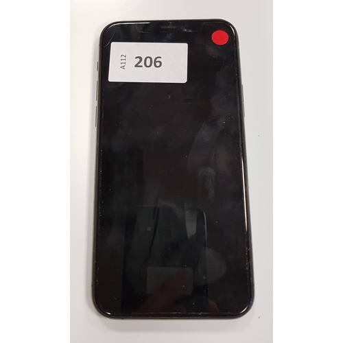 206 - APPLE IPHONE 11 PRO
IMEI 353839104570852. Apple Account locked. 
Note: It is the buyer's responsibil... 