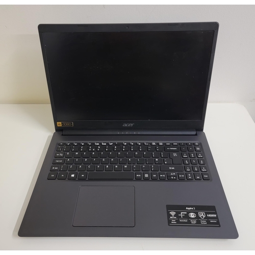 221 - ACER ASPIRE 3 NOTEBOOK LAPTOP
Model N19YH1; Serial number NXHXDEK003137088932N00; Wiped.
Note: It is... 