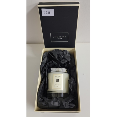 286 - JO MALONE PEONY & BLUSH SUEDE SCENTED CANDLE
in box