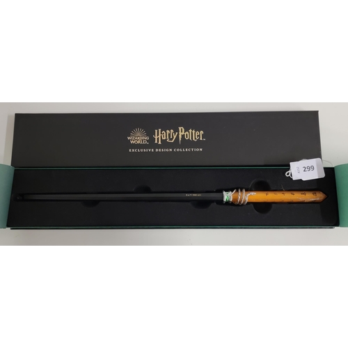 299 - HARRY POTTER EXCLUSIVE DESIGN BOXED 'THE LOCKET OF SLYTHERIN' WAND