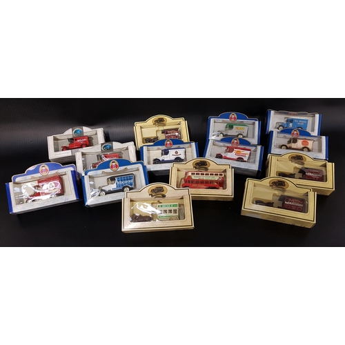 360 - SELECTION OF FOURTEEN BOXED DIE CAST VEHICLES
including Lledo and Oxford Die-Cast, Sunblest Bread, T... 