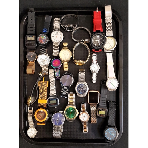 45 - SELECTION OF LADIES AND GENTLEMEN'S WRISTWATCHES 
including Lacoste, Sekonda, Fossil, Casio, Michael... 