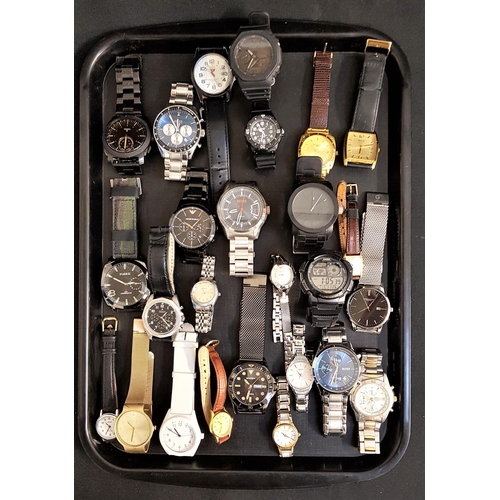 168 - SELECTION OF LADIES AND GENTLEMEN'S WRISTWATCHES
including Sekonda, Rotary, Hugo Boss, Gordon Chris ... 