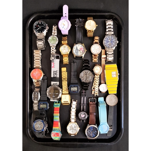 175 - SELECTION OF LADIES AND GENTLEMEN'S WRISTWATCHES
including Skagen, Casio, Pulsar, Citizen, Michael K... 