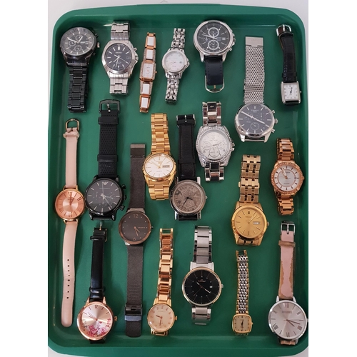 178 - SELECTION OF LADIES AND GENTLEMEN'S WRISTWATCHES
including Seiko, Sekonda, Tissot, Daisy Fuentes, Em... 