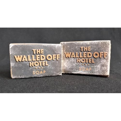 328 - BANKSY THE WALLED OFF HOTEL
two guest soap bars in original packaging (2)