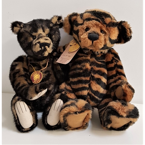 373 - TWO CHARLIE BEARS
comprising Shardul, CB125150 with label and Magic, CB131315 with label, both with ... 