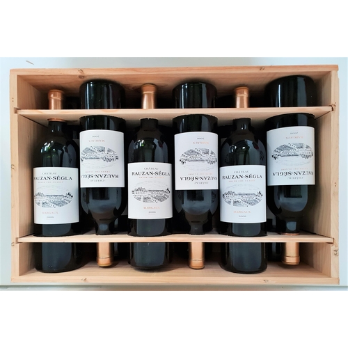 434 - CHATEAU RAUZAN SÉGLA MARGAUX 2006
12 bottles, Grande Cru Classe, in original wooden case, 75cl and 1... 