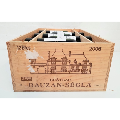 435 - CHATEAU RAUZAN SÉGLA MARGAUX 2006
12 bottles, Grande Cru Classe, in original wooden case, 75cl and 1... 