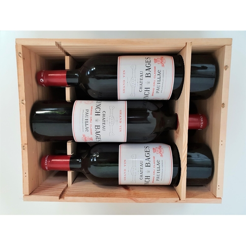 436 - CHATEAU LYNCH BAGES PAUILLAC 2005
6 bottles, Grande Cru Classe, in original wooden case, 75cl and 13... 