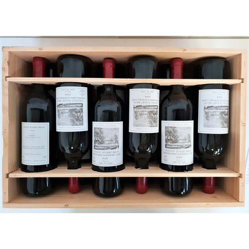 438 - CHATEAU DUHART-MILON PAUILLAC 2005
12 bottles, Grande Cru Classe, Domaines Barons de Rothschild (Laf... 