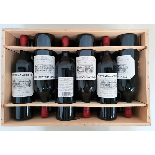 441 - CHATEAU D'ANGLUDET MARGAUX 2006
12 bottles, in original wooden case, 75cl and 13%