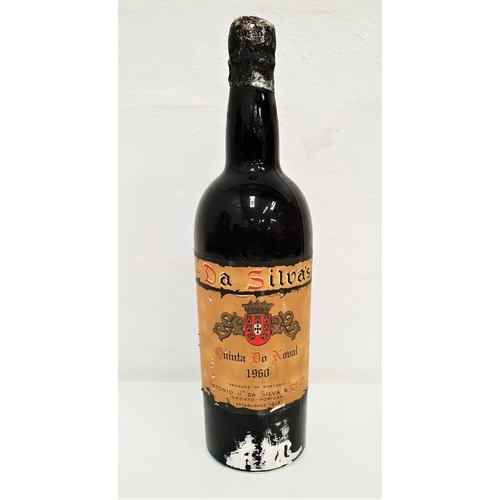 460 - DA SILVAS QINTA DO NOVAL 1960 VINTAGE PORT
Produce of Portugal, Antonio Je da Silva & Co. Ltd. No st... 