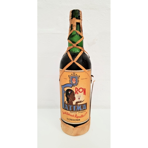 462 - RON FATIMA CIRCA 1950 
a very rare Jamaican-style rum from Destilerias Repullo S.A. that we estimate... 