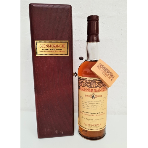 468 - GLENMORANGIE CLARET WOOD FINISH SINGLE HIGHLAND MALT SCOTCH WHISKY
distilled between 1976 and 1979, ... 