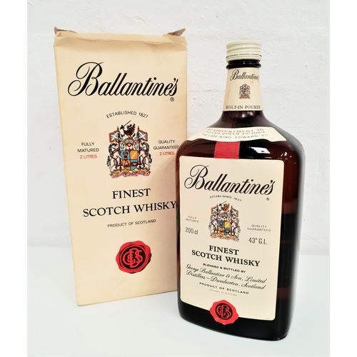 470 - BALLANTINE'S FINEST BLENDED SCOTCH WHISKY
200cl and 43° G.L., in box, level upper shoulder, 1 bottle