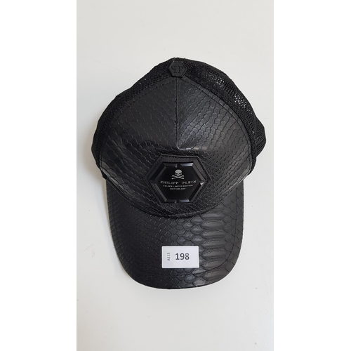 198 - PHILIP PLEIN LIMITED EDITION BASEBALL CAP