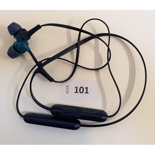 101 - PAIR OF SONY EXTRA BASE WIRELESS IN-EAR HEADPHONES
model WI-XB400