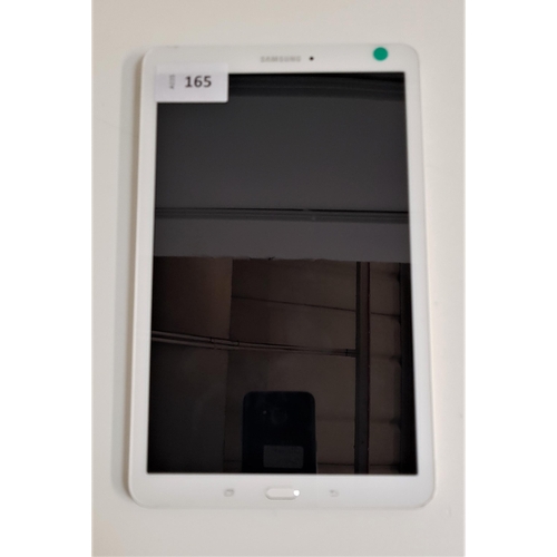 165 - SAMSUNG GALAXY TAB E
model SM-T560, serial number R52J1030N7Y, NOT Google Account Locked.
Note: It i... 