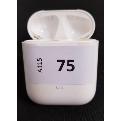 75 - APPLE AIRPODS LIGHTNING CHARGING CASE
with personalisation 'SJD'