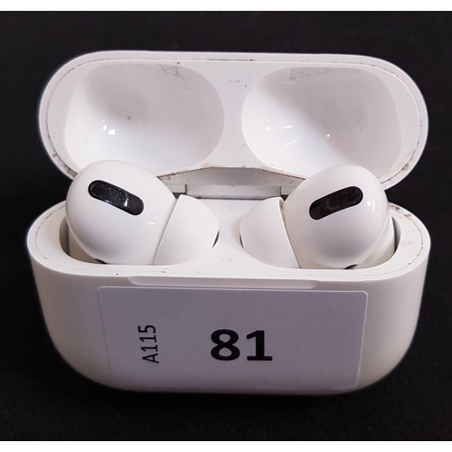 81 - PAIR OF APPLE AIRPODS PRO
in AirPods Pro charging case