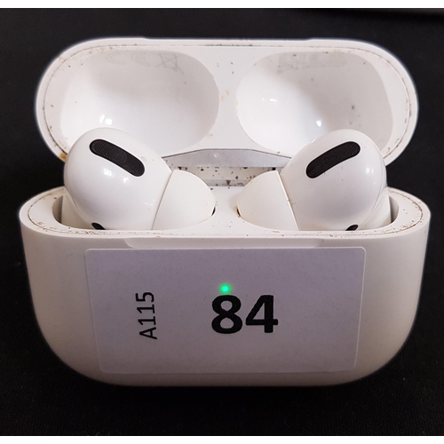 84 - PAIR OF APPLE AIRPODS PRO
in AirPods Pro charging case