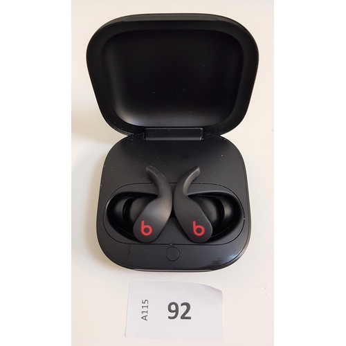 92 - PAIR OF BEATS OF FIT PRO WIRELESS EARBUDS
in charging case, model A2578