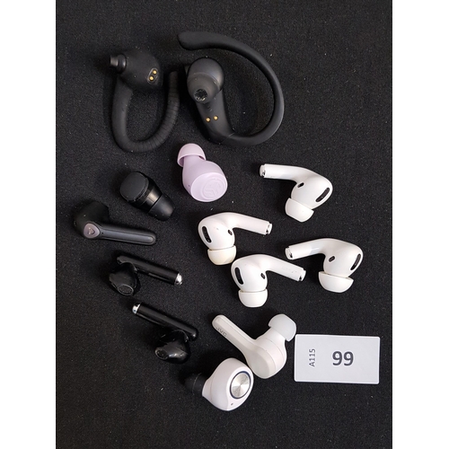 99 - SELECTION OF LOOSE AIRBUDS
including Apple and Jlab (13)