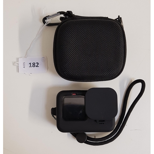 182 - GO PRO 10 BLACK 
WITH SILICON CASE AND CARRY CASE