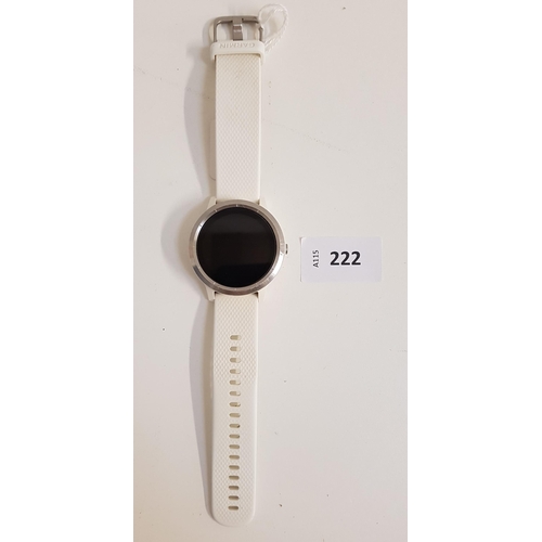 222 - GARMIN VIVOACTIVE 3 SMARTWATCH 
S/N 5ZR474143
Note: It is the buyer's responsibility to make all nec... 