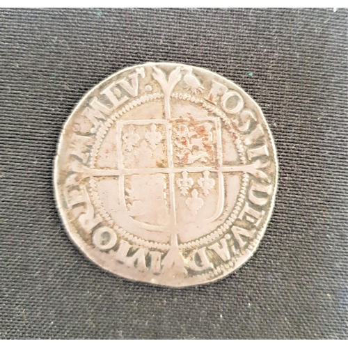 416 - ELIZABETH I SECOND ISSUE SHILLING 1560-61
with mm Marlett mintmark 
Note: sold with Spink & Son rece... 