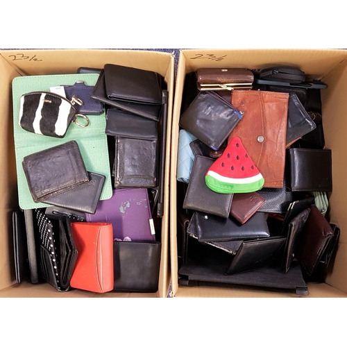 23 - TWO BOXES OF PROTECTIVE CASES, PURSES AND WALLETS