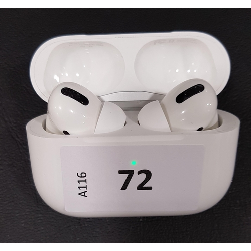 72 - PAIR OF APPLE AIRPODS PRO
in AirPods Pro charging case