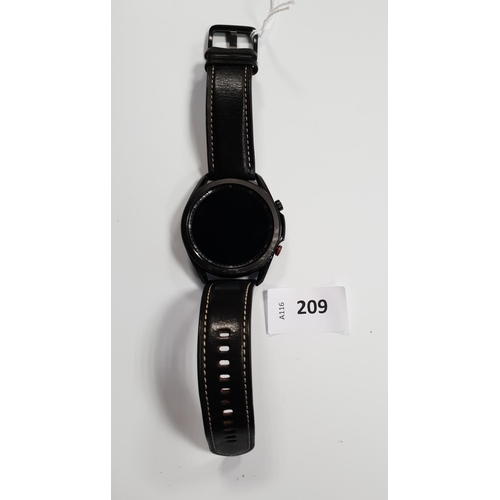SAMSUNG GALAXY WATCH 3
model SM-R845F, IMEI 355270111534236
Note: It is the buyer's responsibility to make all necessary checks prior to bidding to establish if the device is blacklisted/ blocked/ reported lost. Any checks made by Mulberry Bank Auctions will be detailed in the description. Please Note - No refunds will be given if a unit is sold and is subsequently discovered to be blacklisted or blocked etc.