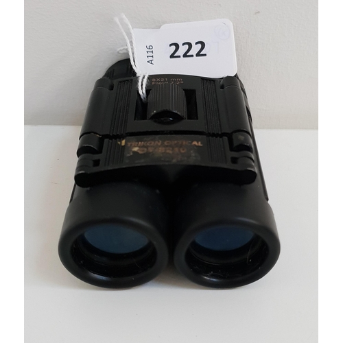 222 - TRIKON OPTICAL DF-8210 FIELD BINOCULARS 
8X21mm