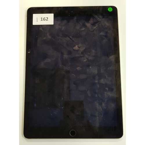 162 - APPLE IPAD AIR 2 - A1566 - WIFI 
serial number DMPR94ERG5VJ. Apple account locked. 
Note: It is the ... 