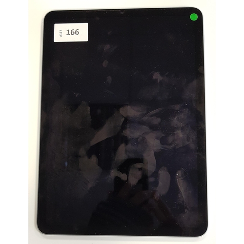 166 - APPLE IPAD AIR 4th GENERATION - A2316 - WIFI
serial number GG7F187XQ16Q. Apple account locked. 
Note... 