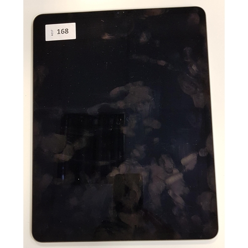 168 - APPLE IPAD PRO 12.9 INCH (3rd generation) - A1876 - WIFI
serial number DLXY2AFDK7RG. Apple account l... 