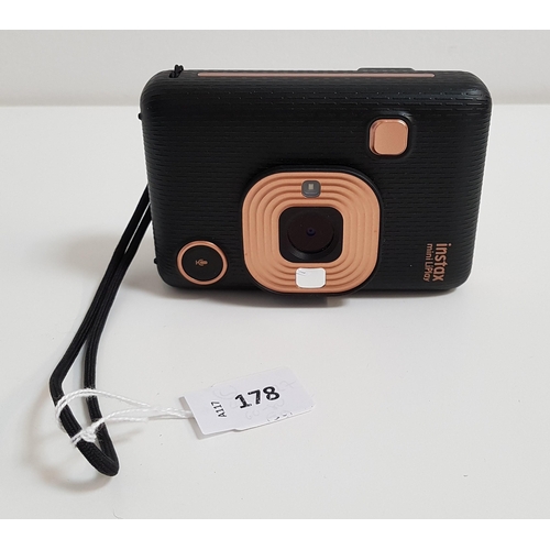 178 - FUJIFILM INSTAX MINI LIPLAY CAMERA