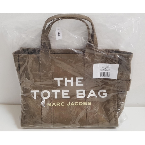 182 - NEW AND UNUSED MAC JACOBS 'THE TOTE BAG'
in slate green, style M0016161-372, in bag with label