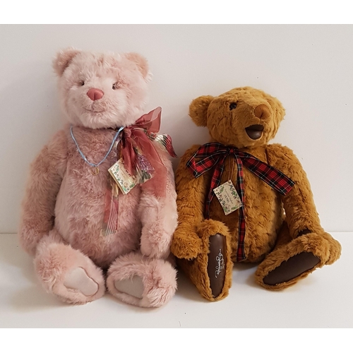 356 - TWO GUND TEDDY BEARS
both designed by Rita Swedlin Raiffe, comprising Peanut Butter, 335/400, with j... 