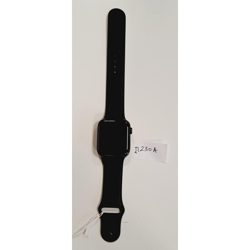 230A - APPLE WATCH SE
44mm case; model A2352; S/N H4HFKATZQ07Y; Apple Account Locked 
Note: It is the buyer... 