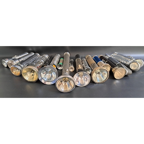 291 - SELECTION OF VINTAGE TORCHES
including various Pifco, Vesta, Ever Ready, Senate, GEC, Sea-Gul, Tiger... 