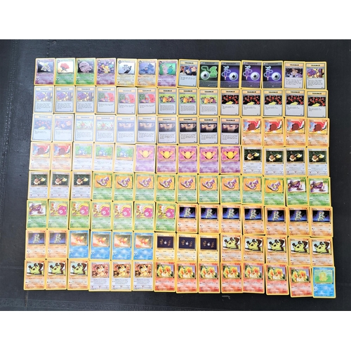 398 - SELECTION OF POKEMON TCG TEAM ROCKET COLLECTION
comprising fifty-seven types of card including Squir... 