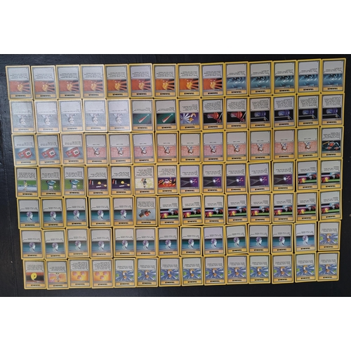 402 - SELECTION OF POKEMON TCG BASE SET COLLECTION/
comprising fifty-five types of card including Pikachu ... 