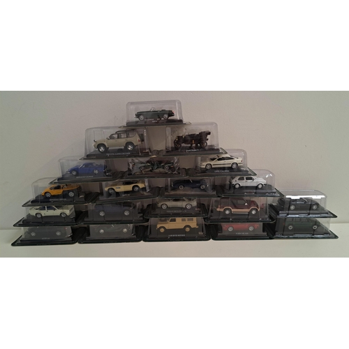 370 - TWENTY DIE CAST VEHICLES
including Jaguar E-Type, Golf GTI, Porsche 930, Toyota Land Cruiser, Morgan... 