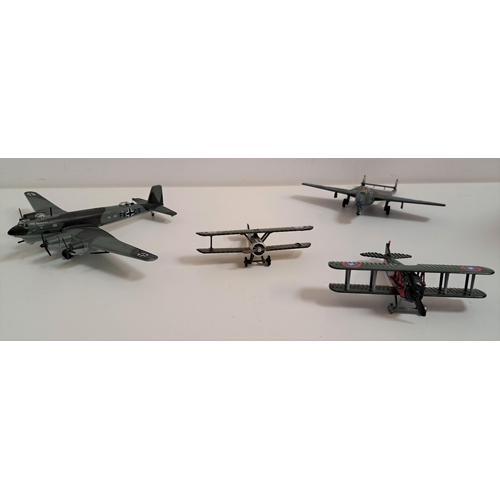 380 - SELECTION OF DIE CAST AEROPLANES
with examples from Corgi and others including Avro Lancaster, Dougl... 