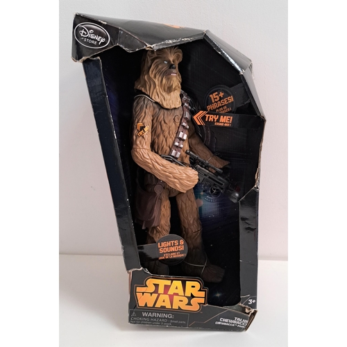 383 - STAR WARS TALKING CHEWBACCA FIGURE
in original box, 37cm high