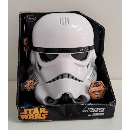 385 - STAR WARS STORMTROOPER VOICE CHANGING MASK
in original box